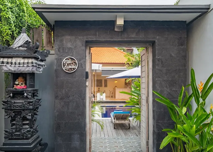 ☆ Larissa ☆ 2br Pool Kuta Petitenget 别墅 塞米亚克